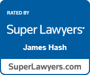 Rated by Super Lawyers, James Hash, SuperLawyers.com